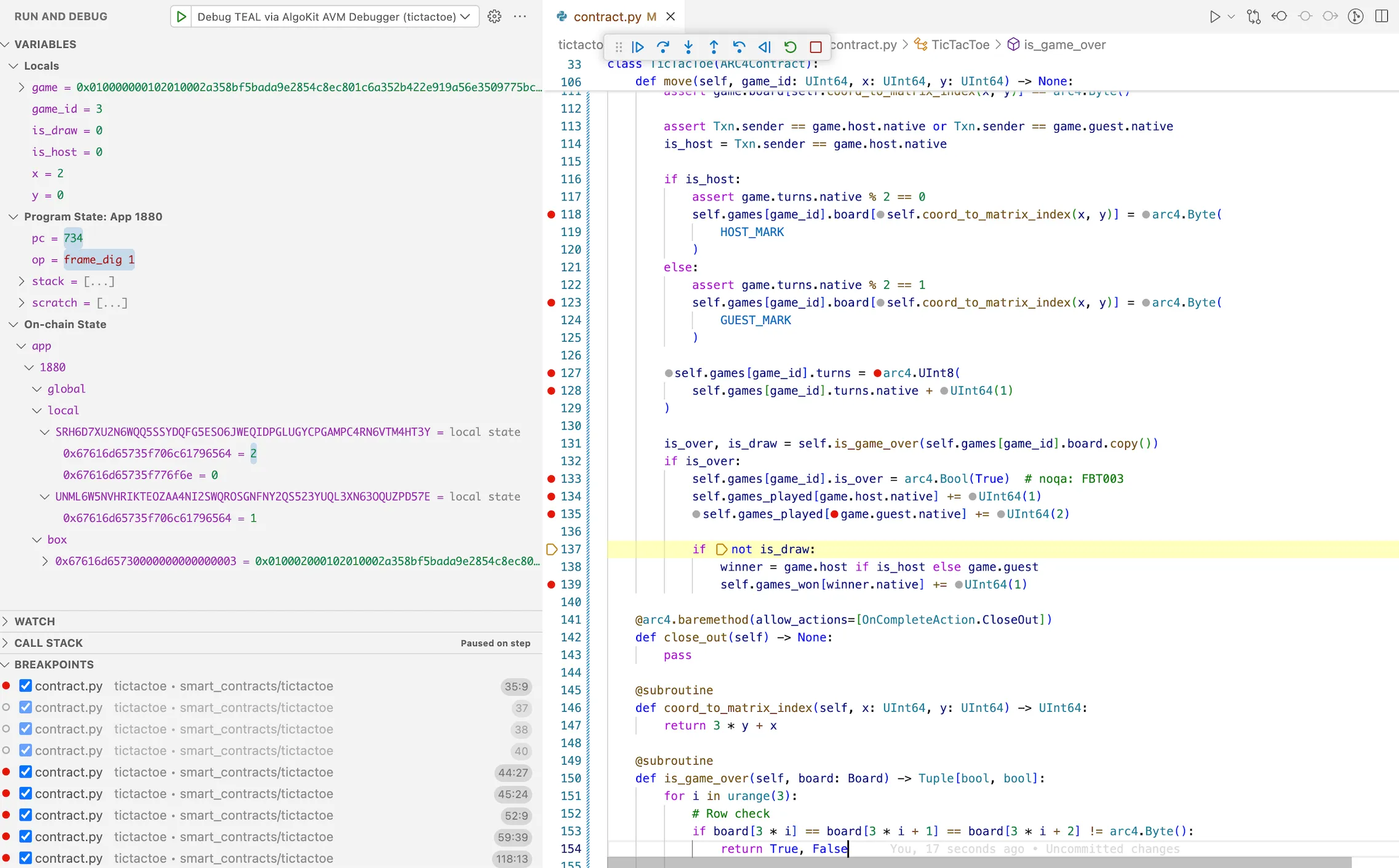 AVM Debugger Bug